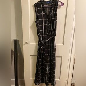 Black and white jumpsuit